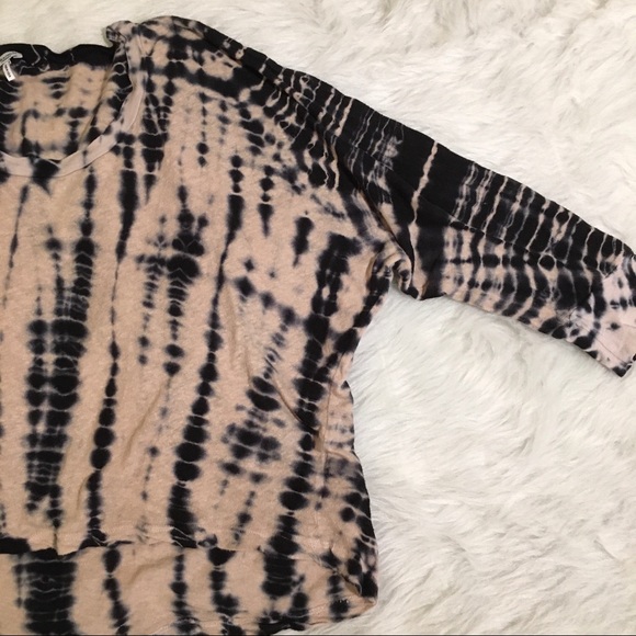 Splendid Tops - (Splendid) Hi-Lo Tie Dye Crop